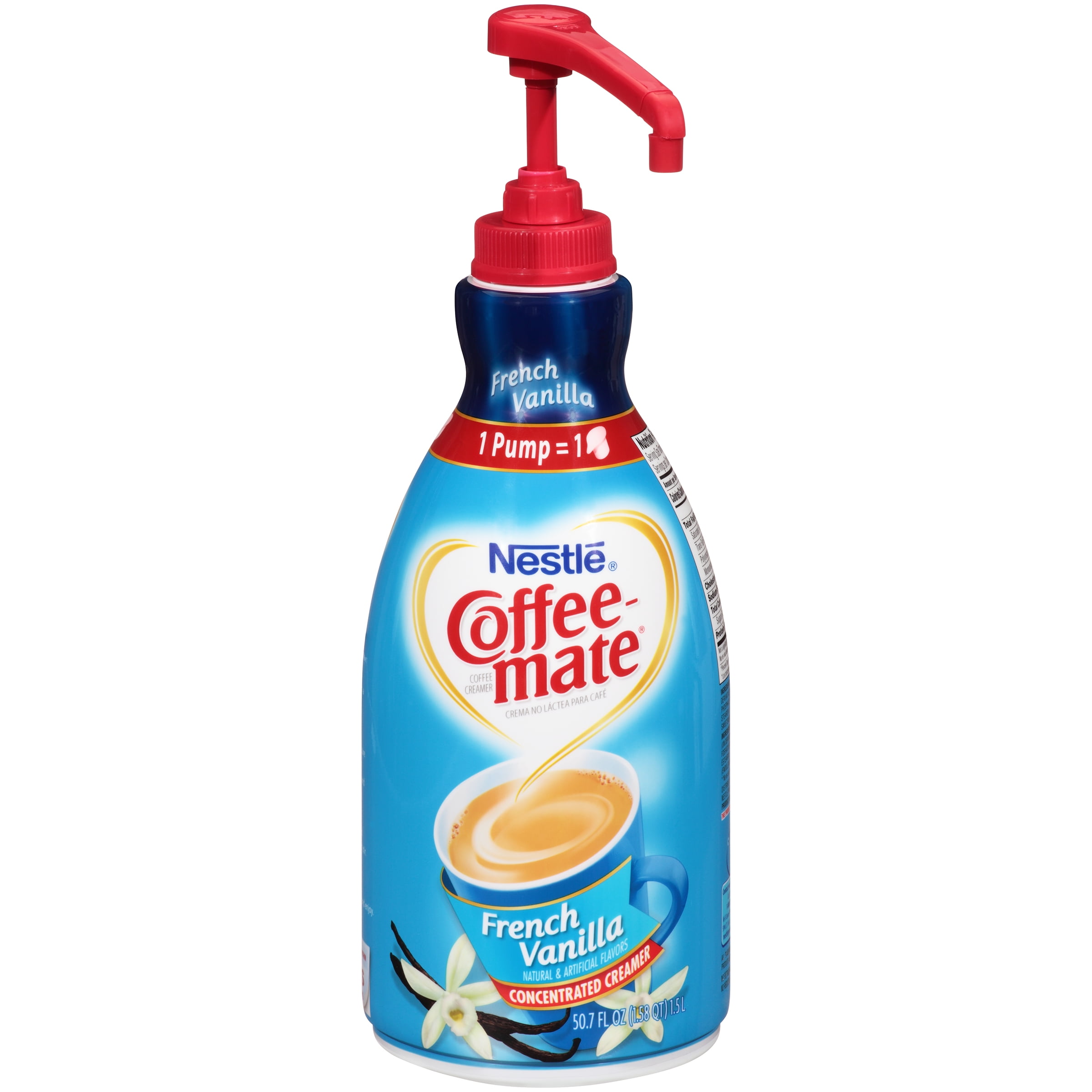 Coffee Mate French Vanilla Liquid Coffee Creamer, Bulk Coffee Creamer