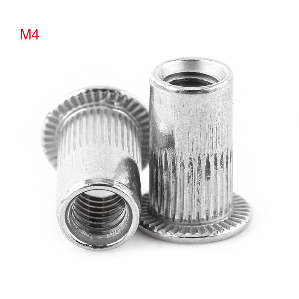 M3.2 M4 M5 Dome Head Pop Rivets Open Blind Rivets Metric A2 304 Stainless Steel 