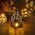 thumbnail image 3 of Lámpara de pie de estrella polar Lámpara geométrica de hadas de luz bohemia de hierro de metal (B) Lamparas Tmvgtek Para estrenar, 3 of 9