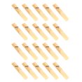 thumbnail image 1 of WEUVEB 20Pcs Alto Saxophone Reeds for Beginners and Educators Sturdy Material Beige Color, 1 of 8