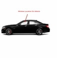 thumbnail image 4 of Tempered Driver Left Side Front Door Window Glass Compatible with Mercedes Benz C250 / C300 / C350 / C63AMG 4-Door Sedan 2012-2014 Models, 4 of 5