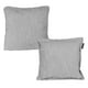 thumbnail image 1 of Set de 2 Cojines (1 Cuadrado + 1 Cuadrado Grande) Petra Gris, 1 of 7