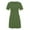 Green, variant on WMTBSRSW Summer Dresses for Women 2025 Short Sleeve Basic T Shirts Dresses Loose Casual Crewneck Flowy Midi Dress