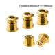 thumbnail image 5 of Greeniant Tornillo de aleación para bicicletas de 4 piezas, tornillos universales para fijación de bicicletas, tornillos de rueda de cadena, piezas de Ciclismo Tipo 11 Greeniant OD025072-11, 5 of 6