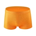 thumbnail image 2 of HVOBTTY Mens Fashion Comfty Underpants, Everyday Comfortable Briefs for Men, Men's Casual Solid Color Sports Soft Comfortable Elastic Breathable Low Waist Underpants Orange, XXXL, 2 of 4