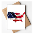 thumbnail image 1 of Stars And Stripes America Flag Map Greeting Cards You are Invited Invitations, 1 of 3
