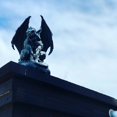thumbnail image 3 of Ebros Warden Large Cathedral Guardian Crouching Winged Gargoyle Statue 12.5"H, 3 of 7