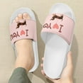 thumbnail image 3 of Psesaysky Unisex Dachshund Printed Slide Sandals Suitable for Bathroom Beach Swimming Pool Indoor Outdoor Fashion Comfortable Slide Sandals Shoes, 3 of 4