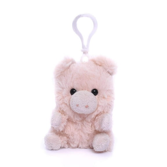 Plushland Stuffed Animal Toys Cute Soft Baby Pig Keychain-Key Ring Decoration- Lovely Gift Birthday Party Favor Mother's Day, Graduation