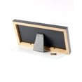 thumbnail image 2 of DEA License Frame Collection - Displays any 3.5 by 8.5 inch Document on Counter/Tabletops or Hang and Display Your Collection Together on the wall for Professionals (Stainless Steel, 3.5x8.5), 2 of 4