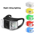 thumbnail image 1 of Cycling Taillight High Brightness Waterproof 2 LED Beads 3 Modes Illuminate Silicone Night Riding Frog Lights Cycling Supply, 1 of 7