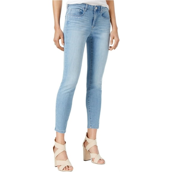 Maison Jules Womens Faded Skinny Fit Jeans