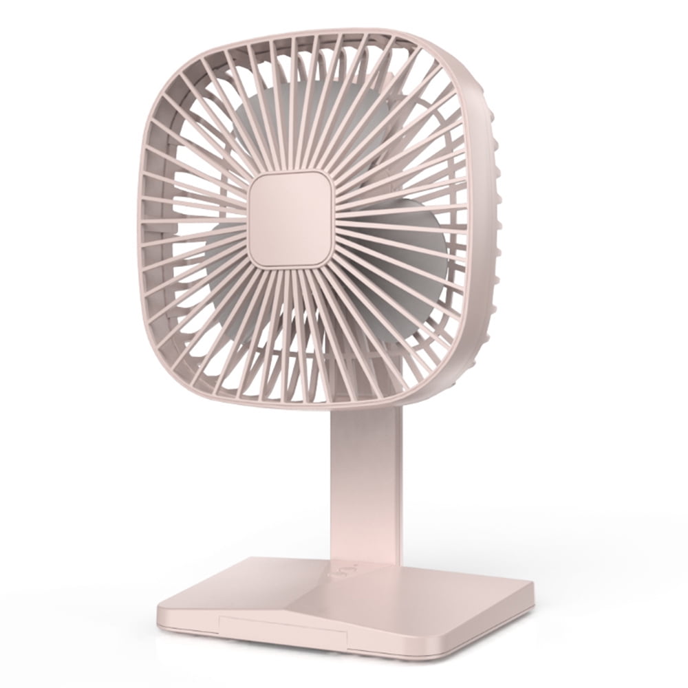USB Rechargeable Fan 2000mAh 3 Speeds Portable Fan Strong Airflow
