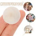 thumbnail image 4 of Miangastore 50 Pcs Demi-Perles Rondes en Bois Non Finies pour Bricolage, 4 of 8