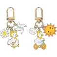 thumbnail image 1 of Cute Keychain Aesthetic Keychain Accessories Kawaii Key Ring For Women,keychain For Girl Charm For Airpod,backpack, 1 of 5