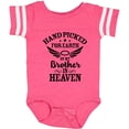thumbnail image 3 of Inktastic Handpicked for Earth by My Brother in Heaven Angel Wings Boys or Girls Baby Bodysuit, 3 of 5
