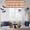 thumbnail image 2 of Kitchen Cafe Valance Curtain for Small Windows,Farmhouse Classic Stripes Rod Pocket Short Valances,42x12in, 2 of 9