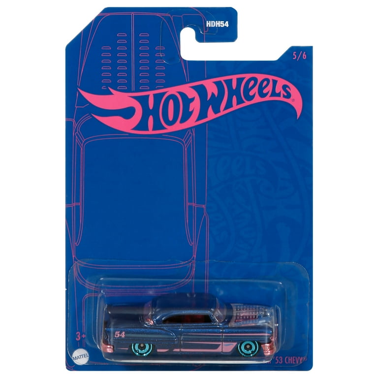 Hot Wheels Pearl & Chrome 2022 Custom '53 Chevy Diecast Car