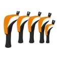 thumbnail image 1 of Funda de Madera para Palos de Golf Colamx 5 Piezas Naranja, 1 of 8