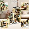 thumbnail image 5 of City Coffee Shop Building Blocks Set- Compatible with Lego City House, Architecture Modular Building Three-Story House Building Blocks for Adults (1443pcs), 5 of 6