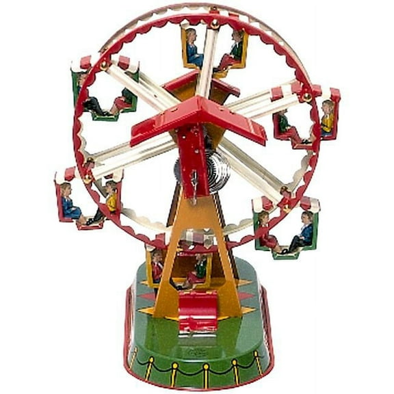German Collectible Tin Toy - Ferris Wheel