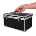 thumbnail image 4 of Minkissy Aluminium Tool Boxes Black Storage Box with Compartments for DIY Enthusiasts 1Pack, 4 of 6
