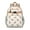 Beige-19, variant on Fun School Backpack Adjustable Padded Straps Chest Strap Water-Resistant Bookbag For Elementary Students