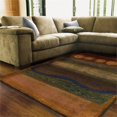 thumbnail image 2 of Oriental Weavers Kharma II 6'7" x 9'1" Machine Woven Rug in Gold, 2 of 2