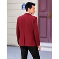 thumbnail image 3 of COOFANDY Mens Blazer Casual Sport Coat Regular Fit Two Buttons Lightweight Suit Jacket, 3 of 6