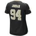 thumbnail image 3 of Women's Nike Cameron Jordan Black New Orleans Saints Game Jersey, 3 of 4