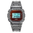 thumbnail image 1 of Casio G-Shock Digital Grey Translucent Resin Strap Quartz DW-5600TLS-8 200M Men's Watch, 1 of 1
