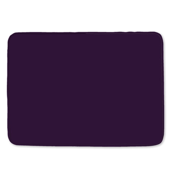 Purple 34in W x 21in L Bath Mat