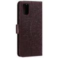 thumbnail image 5 of Allytech Galaxy A71 (4G) Case Cover, Premium PU Leather Folio Flip Kickstand Magnetic Clasp Wrist Strap Shockproof Anti-scratch TPU Back Cover Wallet Case for Samsung Galaxy A71 (4G), Brown, 5 of 7