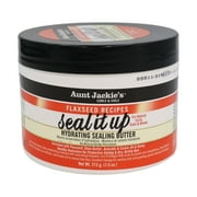 Aunt Jackie's Flaxseed Recipes Seal It Up Hydrating Sealing Butter, 7.5 Oz, Pack of 12