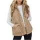thumbnail image 2 of Neewe Women's Fleece Vest Outerwear Sleeveless Lightweight Button Down Jackets Warm Soft Vests with Pockets, 2 of 7