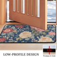 thumbnail image 3 of Pioneer Flower Floral Print Pattern Door Rugs,Washable Non Slip Door Mats Indoor,Decorative Door Mats,Entry Mat Indoor for Entrance,Bedroom,Kitchen,Bathroom,30"x17", 3 of 6