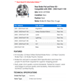 thumbnail image 2 of Rear Brake Pad and Rotor Kit - Compatible with 2000 - 2003 Ford F-150 2001 2002, 2 of 2