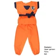 thumbnail image 5 of Disfraces de Halloween para adultos y niños, Son Goku, Gui, carnaval, Anime, Cosplay, fiestas, peluca con cola, azul y dorado, para niños, 5 of 5