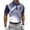 Navy, variant on Golf Shirts For Men Printed Short Sleeve Button Collar Pullover Casual Summer Shirt For Course Practice Office Leisure Travel And Weekend Wear