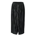 thumbnail image 4 of Eashery Long Skirts for Women Solid Comfy Womens Long Skirts Black XL, 4 of 5