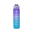 thumbnail image 2 of 750ML Water Bottles Big Water Bottle with Straw Travel Water Bottle with Time Marker Motivational Sports Water Bottle Waterbottles Clear Water Bottles Summer Essentials Gifts for Men Women, 2 of 7