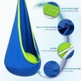 thumbnail image 4 of Vyrelis Kids Pod Swing Hanging Seat Child Hammock Chair with Inflatable Pillow,Sensory Swing Chair for Outdoor and Indoor, Max 176 Lbs(Blue), 4 of 7