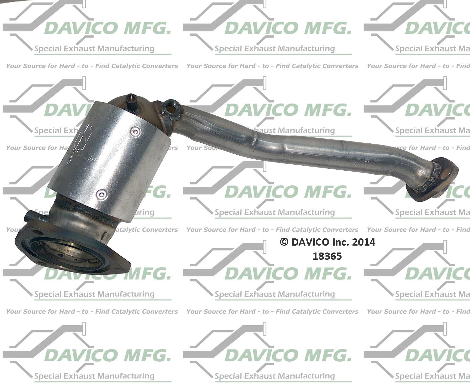 Davico Mfg Catalytic Converter P/N:18365
