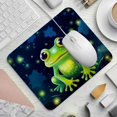 thumbnail image 2 of Frog Square Mouse Pad, 8.3x9.8 Inch, Non-Slip Rubber Bottom, Printed Desk Mat for Office and Gaming, 2 of 6