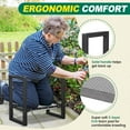 thumbnail image 3 of Garden Kneeler and Seat - Heavy Duty Folding Garden Stool with Handles, Stable Kneeling Device Bench Chair Gardening Tools Gifts for Women Men Seniors Gardeners Outdoor Weeding Planting, 3 of 8