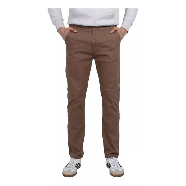 Pantalon Slim Fit Gabardina Hombre Js Rav-v