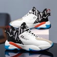 thumbnail image 6 of Low-Top Sneakers - Upper & Sole Basketball Shoes Suitable for Casual/ Wear - Lace-Up Joggers Suitable for Gym, Everyday Use - Unisex Athletic Footwear (No), 6 of 9