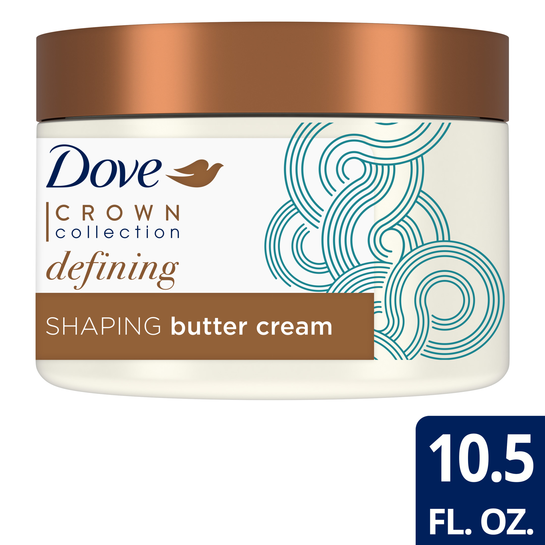 Dove Crown Collection Curl Enhancing Butter Cream Curly Hair, 10.5 oz - image 3 of 12