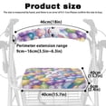 thumbnail image 6 of HELLHERO Rabbit Easter Egg Seat and Backrest Covers and Walker Seat Cushion Cover for Senior Anti-Slip Cover Soft Quick Installation, 6 of 7
