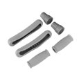 thumbnail image 4 of Kit de almohadillas para muletas Puntas para muletas para axilas Kit de accesorios para deportistas Personas mayores Gris, 4 of 8